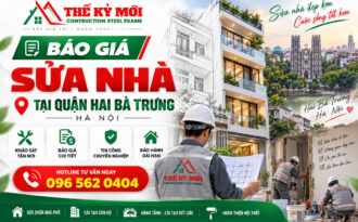 Bảng báo giá, đơn giá sửa chữa nhà tại Quận Hai Bà Trưng