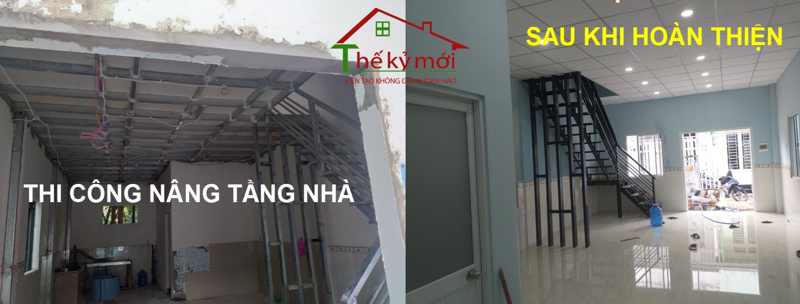 Cơi nới nâng tầng nhà tại Ninh Bình