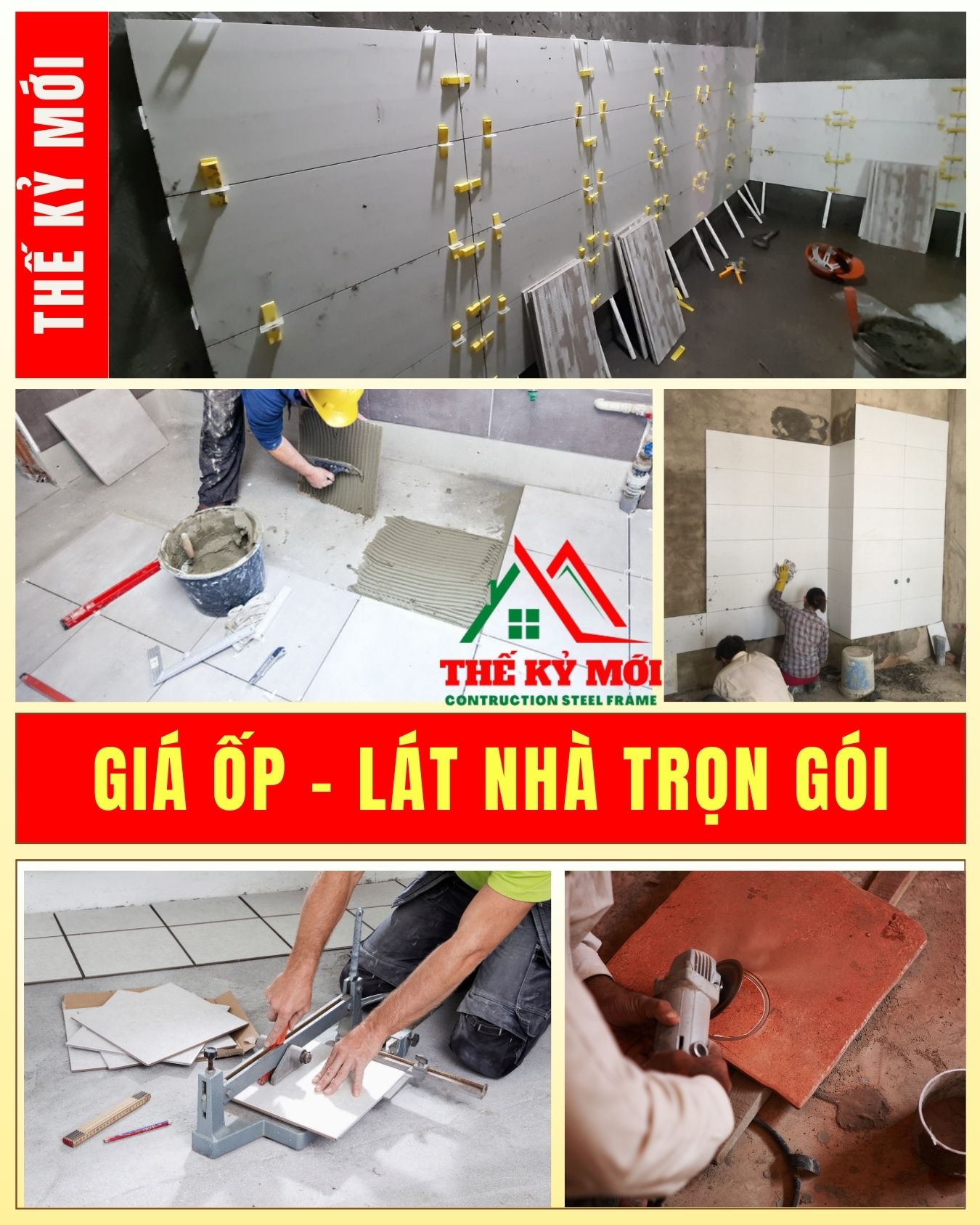 Báo giá sửa nhà 2026 tại Hà Nội hạng mục ốp lát nhà