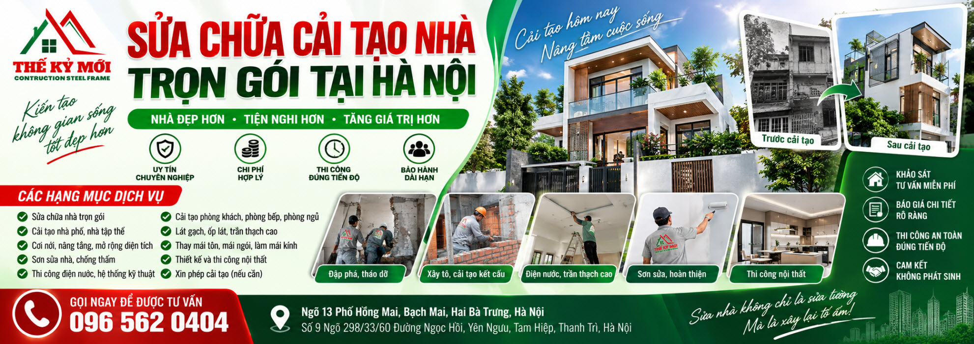 Sửa nhà tại Hà Nội