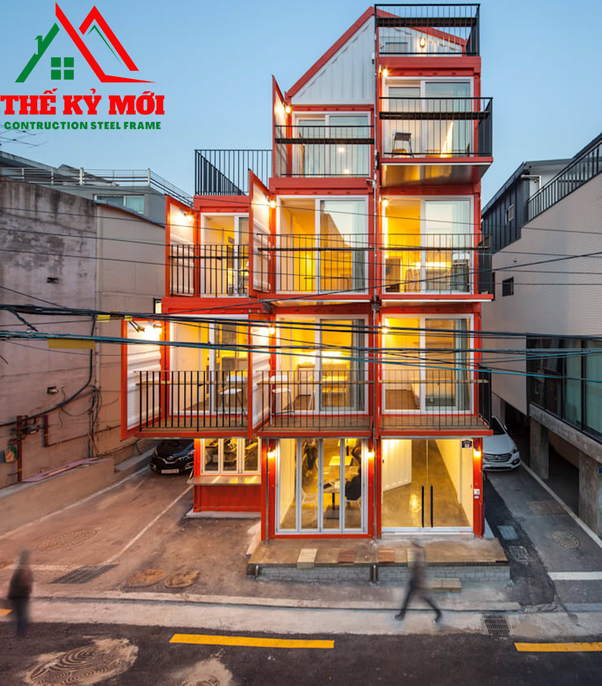 Xây nhà khung thép tiền chế tại Vĩnh Phúc
