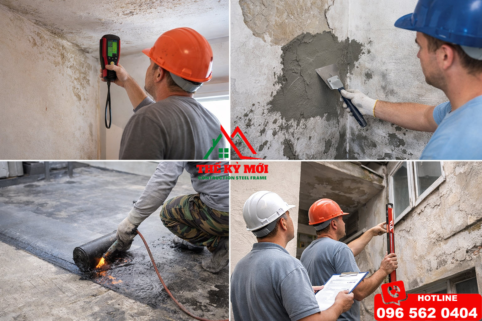 Chống thấm dột nhà tại Hà Nội 