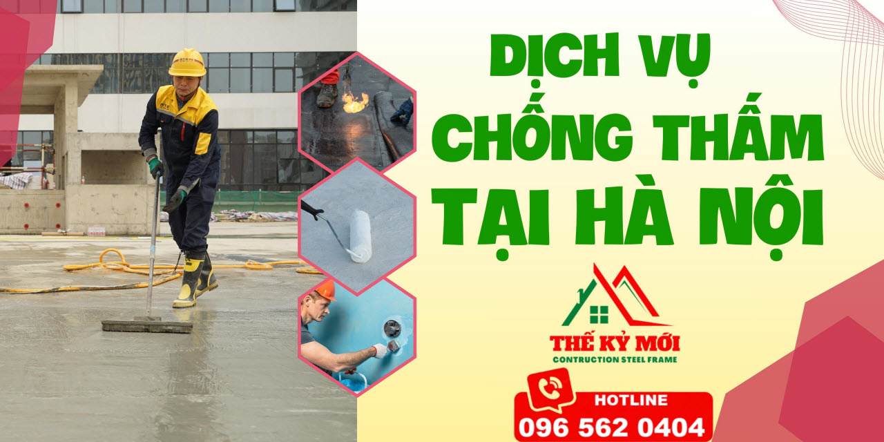 Chống thấm dột nhà tại Hà Nội 