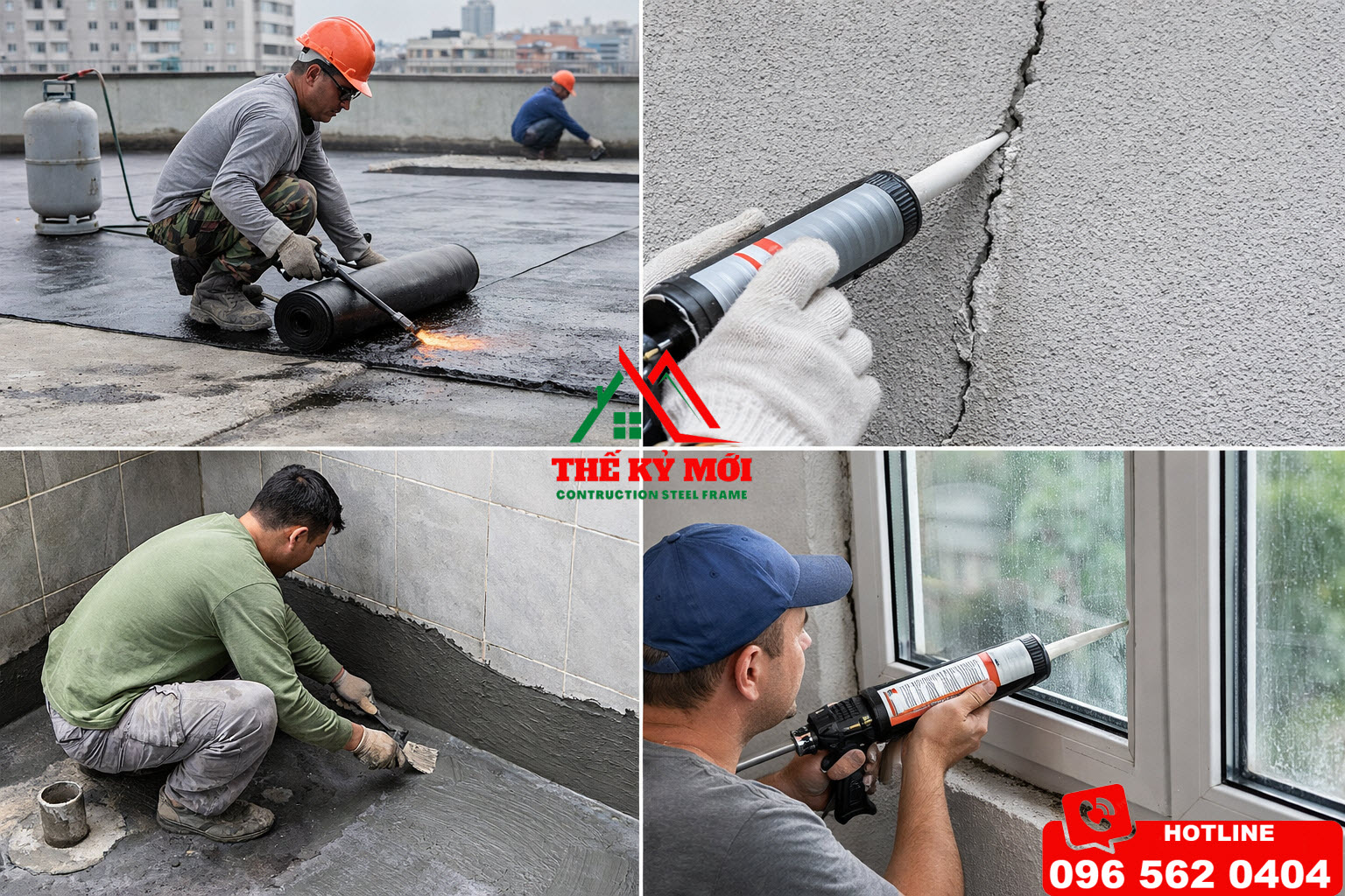 Chống thấm dột nhà tại Hà Nội 