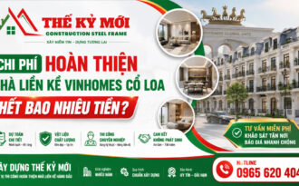 Chi phí hoàn thiện nhà liền kề Vinhomes Cổ Loa hết bao nhiêu tiền?