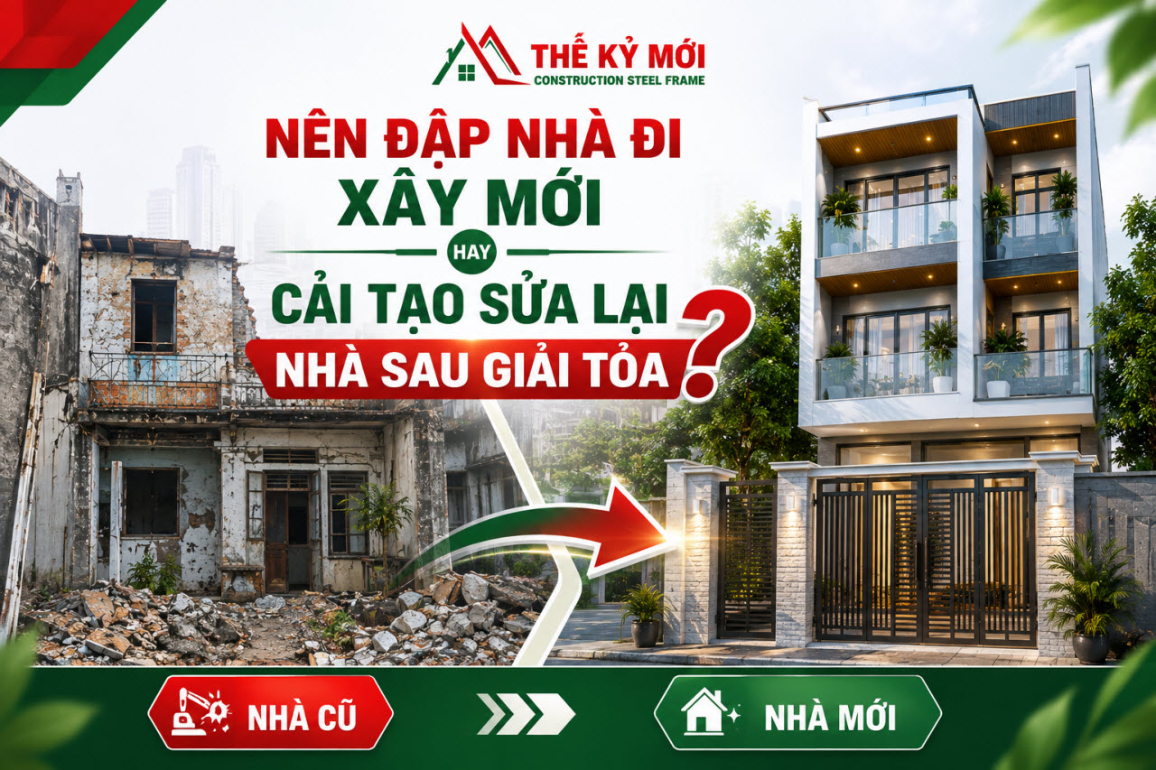 Sửa Nhà Sau Giải Tỏa Tại Hà Nội