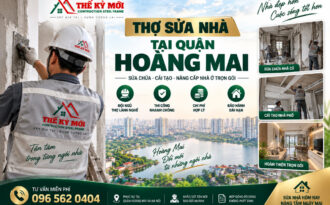 Thợ sửa nhà tại Quận Hoàng Mai Hà Nội